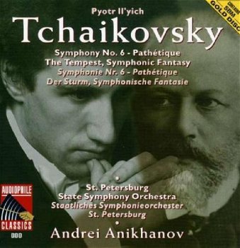 André Anichanov - Pyotr Ilyich Tchaikovsky – Symphony N°6-pathetique & The Tempest (CD) Nieuw - 0