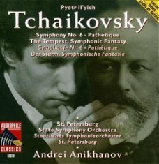 André Anichanov - Pyotr Ilyich Tchaikovsky – Symphony N°6-pathetique & The Tempest (CD) Nieuw