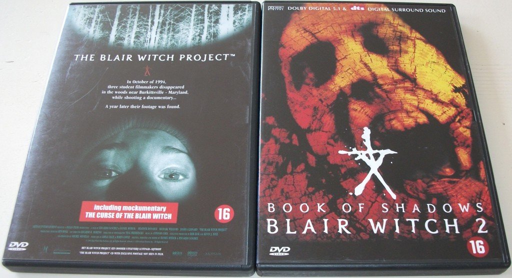 Dvd Blair Witch 2 Book Of Shadows