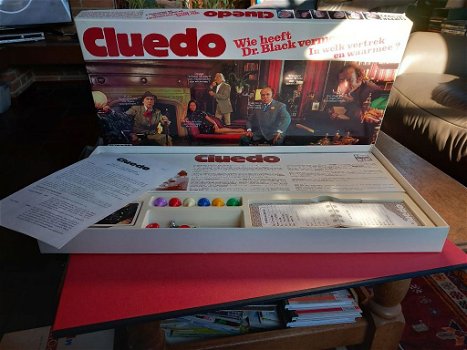 Cluedo , moordmysteriespel - is een bordspel - 0
