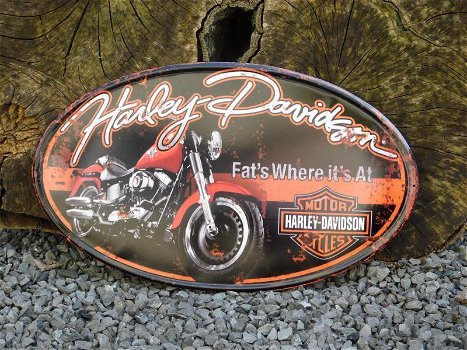 Harley Davidson , wandbord - 2
