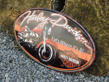 Harley Davidson , wandbord - 3