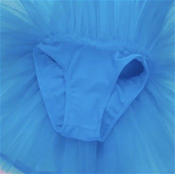 Balletpakje Sarah - turquoise - maat 116/122 - 2