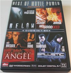 Dvd *** BEST OF MOVIE POWER *** 4-Dvd Boxset Volume #4