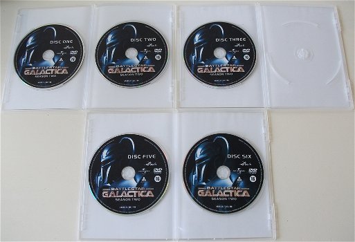 Dvd *** BATTLESTAR GALACTICA *** 5-DVD Boxset Seizoen 2 - 5