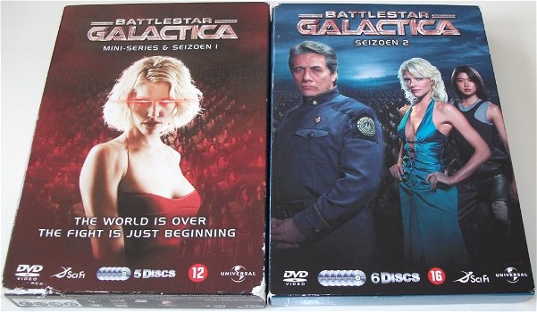 Dvd *** BATTLESTAR GALACTICA *** 5-DVD Boxset Seizoen 2 - 6