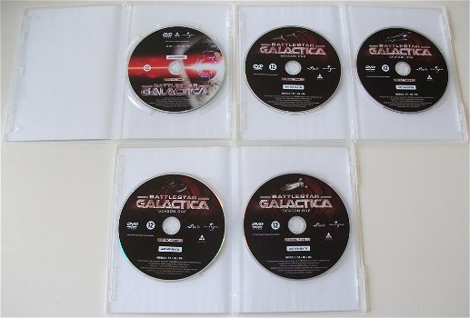 Dvd *** BATTLESTAR GALACTICA *** 5-DVD Boxset Seizoen 1 - 5