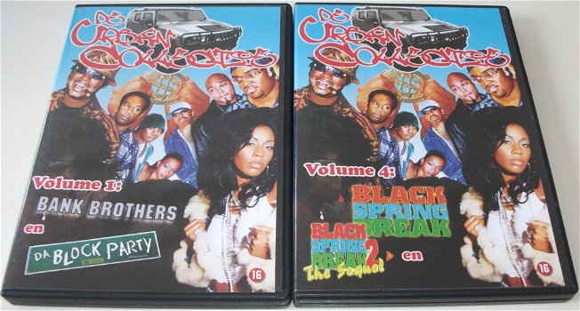 Dvd *** BANK BROTHERS & DA BLOCK PARTY *** Urban Collectie 1 - 4