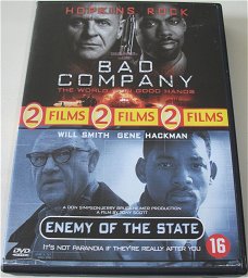 Dvd *** BAD COMPANY & ENEMY OF THE STATE *** 2-DVD Boxset