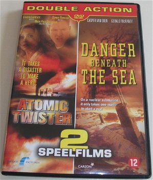 Dvd *** ATOMIC TWISTER & DANGER BENEATH THE SEA *** 2-Filmpack - 0