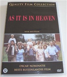 Dvd *** AS IT IS IN HEAVEN *** Quality Film Collection