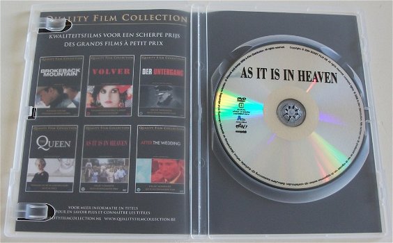 Dvd *** AS IT IS IN HEAVEN *** Quality Film Collection - 3