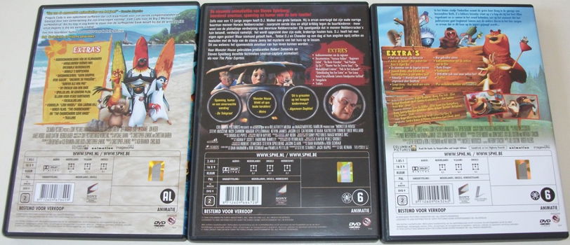 Dvd *** ANIMATIE COLLECTIE *** 3-DVD Boxset - 5