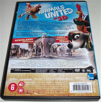 Dvd *** ANIMALS UNITED *** 2D en 3D Film - 1