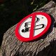 Niet roken teken , muurbord - 1 - Thumbnail