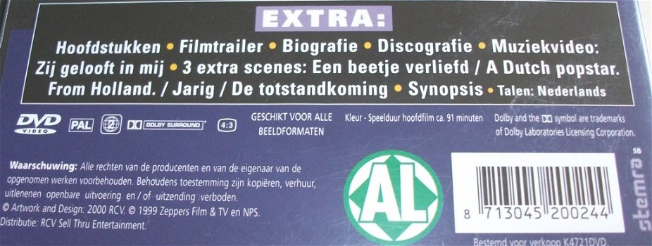 Dvd *** ANDRÉ HAZES *** Zij gelooft in mij - 2