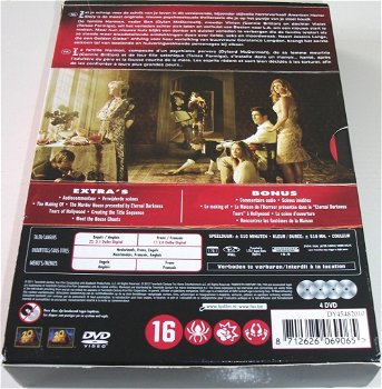 Dvd *** AMERICAN HORROR STORY *** 4-DVD Boxset Seizoen 1 - 2