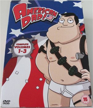 Dvd *** AMERICAN DAD! *** 9-DVD Boxset Complete Volumes 1-3 - 0
