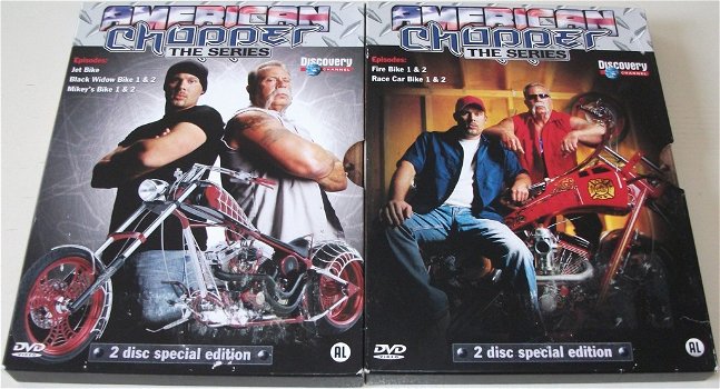 Dvd *** AMERICAN CHOPPER *** 2-DVD Boxset Seizoen 1: Box 1 - 4