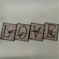 wanddecoratie , liefde , love , muurdecoratie , kado