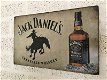 Jack Daniels Whiskey metaal muurbord , kado - 2 - Thumbnail