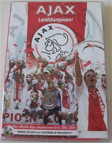 Dvd *** AJAX LANDSKAMPIOEN! *** Seizoen 2003-2004