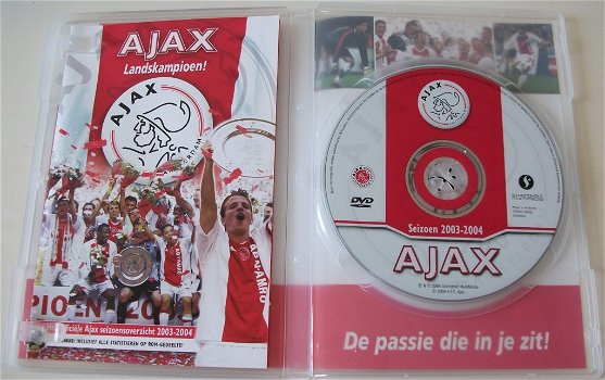 Dvd *** AJAX LANDSKAMPIOEN! *** Seizoen 2003-2004 - 3