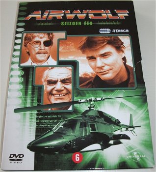 Dvd *** AIRWOLF *** 4-DVD Boxset Seizoen 1 - 0