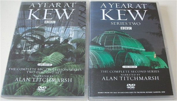 Dvd *** A YEAR AT KEW *** 2-DVD Boxset Seizoen 2 - 4