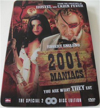Dvd *** 2001 MANIACS *** 2-Disc Boxset Steelbook - 0
