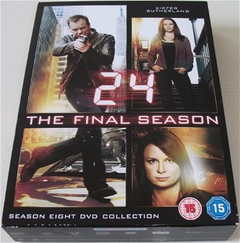 Dvd *** 24 *** 7-DVD Boxset Seizoen 8 The Final Season - 0