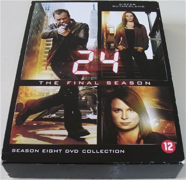 Dvd *** 24 *** 6-DVD Boxset Seizoen 8 The Final Season - 0