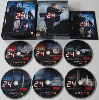Dvd *** 24 *** 6-DVD Boxset Seizoen 7 - 3