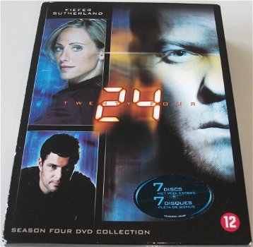 Dvd *** 24 *** 7-DVD Boxset Seizoen 4 - 0