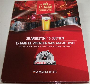 Dvd *** 15 JAAR VRIENDEN VAN AMSTEL LIVE! *** - 0