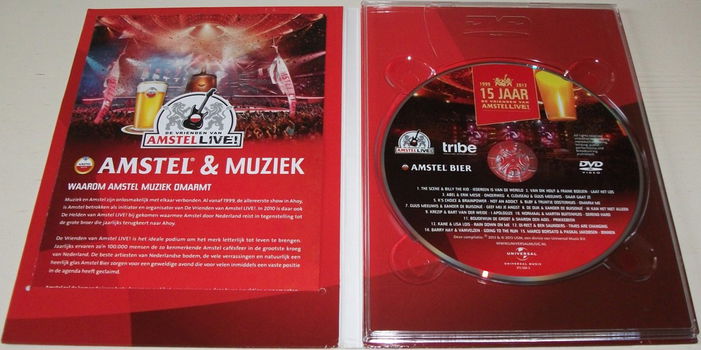 Dvd *** 15 JAAR VRIENDEN VAN AMSTEL LIVE! *** - 3