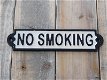deurbord , deurborje , no smoking , niet roken , emaille - 0 - Thumbnail