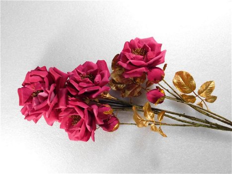 rozen tak , roos , kunstbloemen - 1