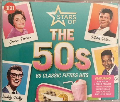 Stars Of The 50s (3 CD) 60 Classic Fifties Hits Nieuw - 0