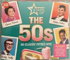 Stars Of The 50s (3 CD) 60 Classic Fifties Hits Nieuw