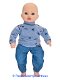 Baby Annabell 43 cm Jongens setje blauw/tractors - 0 - Thumbnail