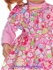 Petit Collin Minouche 34 cm jurk setje roze/bloemetjes/multi - 1 - Thumbnail