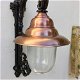 Wandlamp , koperen lampenkap , buitenlamp - 1 - Thumbnail