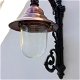 Wandlamp , koperen lampenkap , buitenlamp - 4 - Thumbnail
