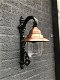 Wandlamp , koperen lampenkap , buitenlamp - 5 - Thumbnail