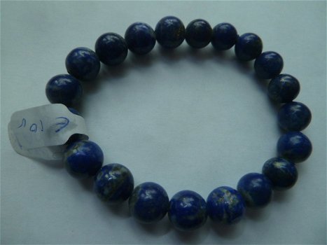 Armband kogel van Lapis lazuli - 1