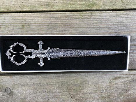 Prachtige schaar-scissor dagger-renaissance schaar-kado - 5