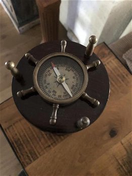 grote zandloper met kompas , kompas, zandloper - 5