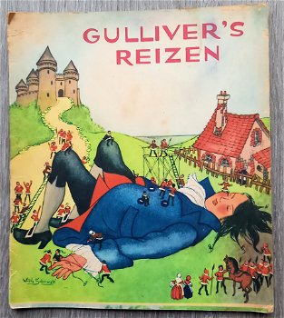 Gulliver's reizen met illustraties Willy Schermerlé - 0