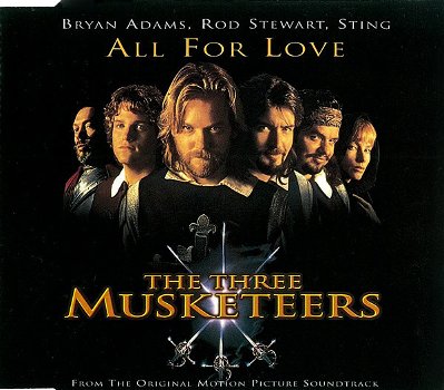 Bryan Adams, Rod Stewart, Sting – All For Love (4 Track CDSingle) - 0
